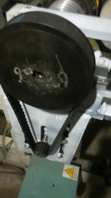 分切机安装打孔效果